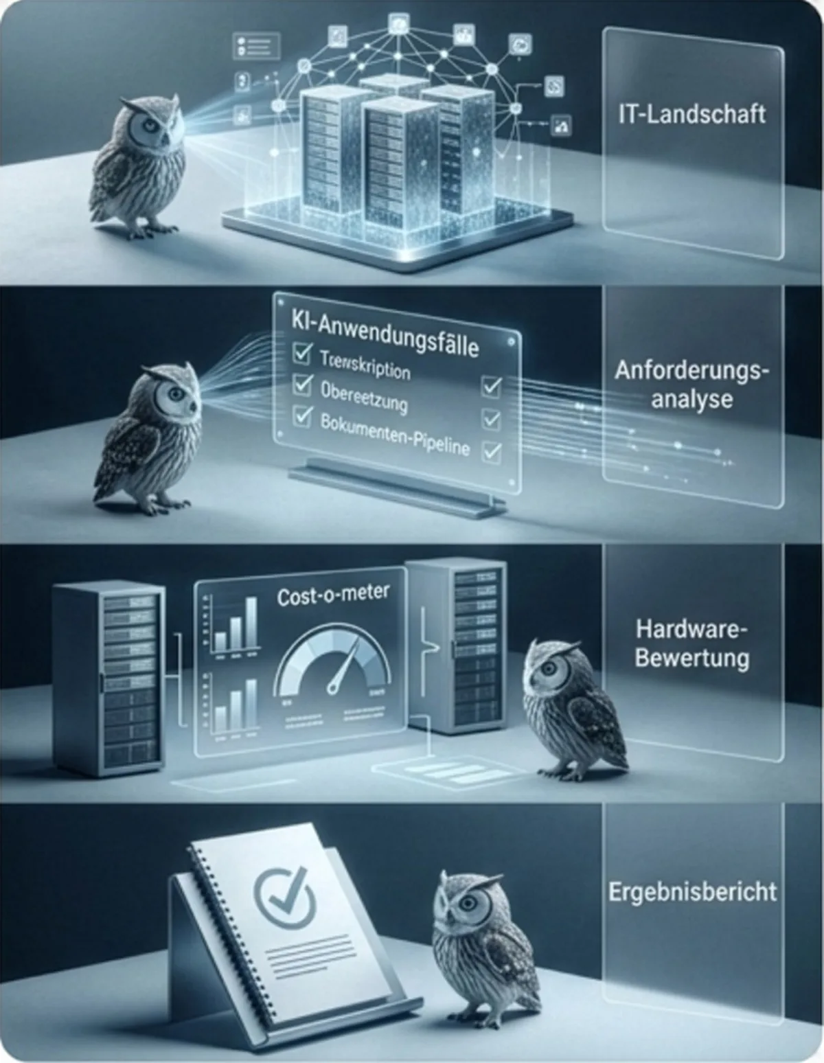 IT-Infrastruktur-Assessment für lokale KI: Konzept, Hardware-Anforderungen und konkreter Umsetzungsplan in ein bis drei Tagen